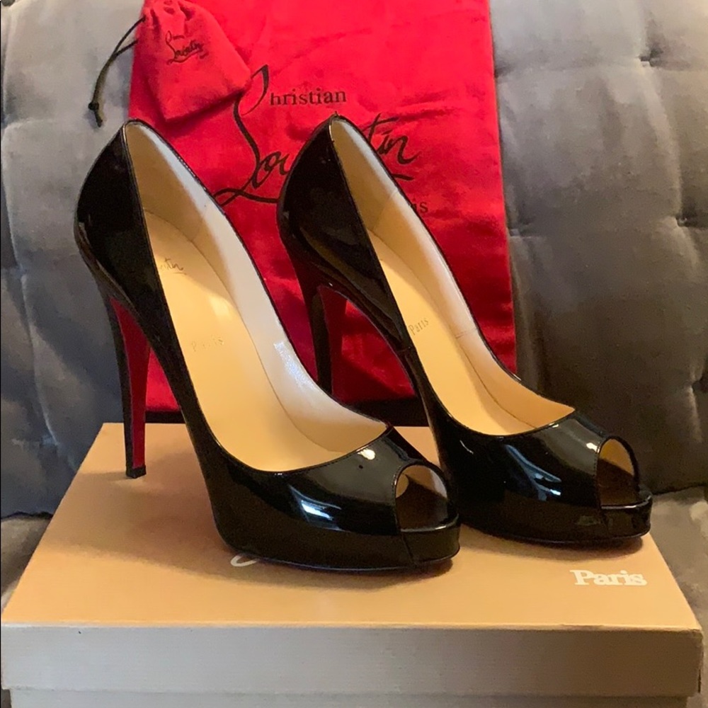 Christian Louboutin Very Prive 120 Black